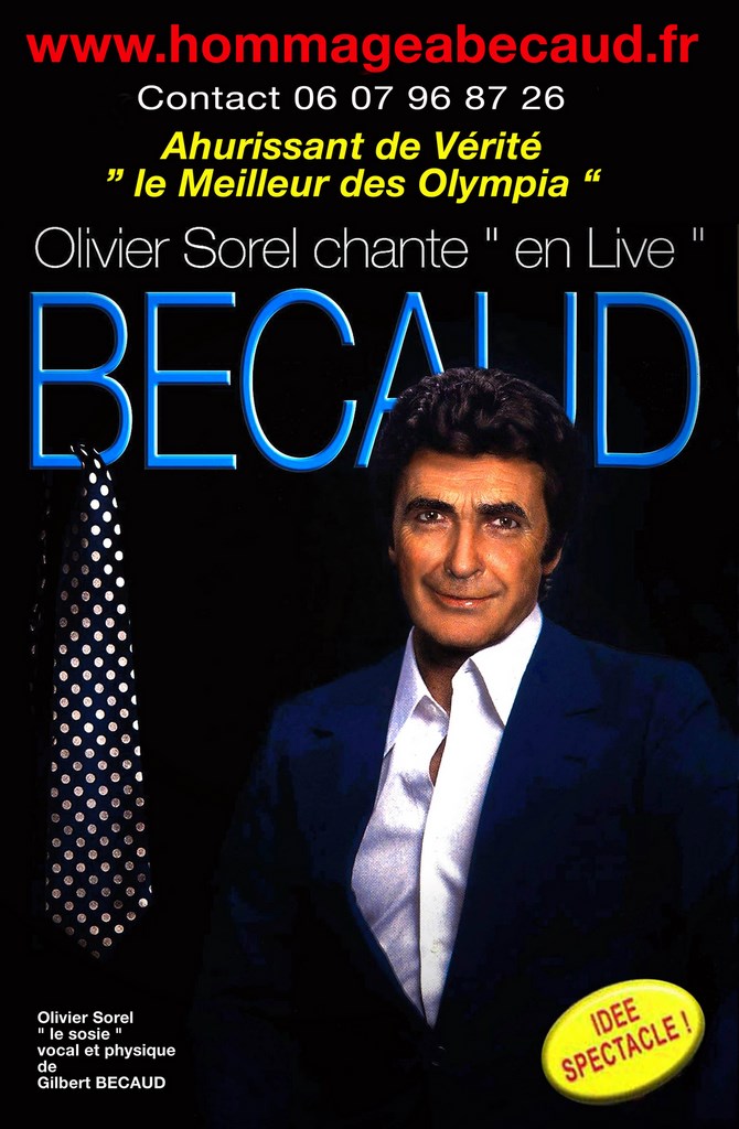 Olivier Sorel chante Gilbert Bécaud